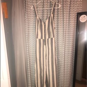 Grey and off white jumper